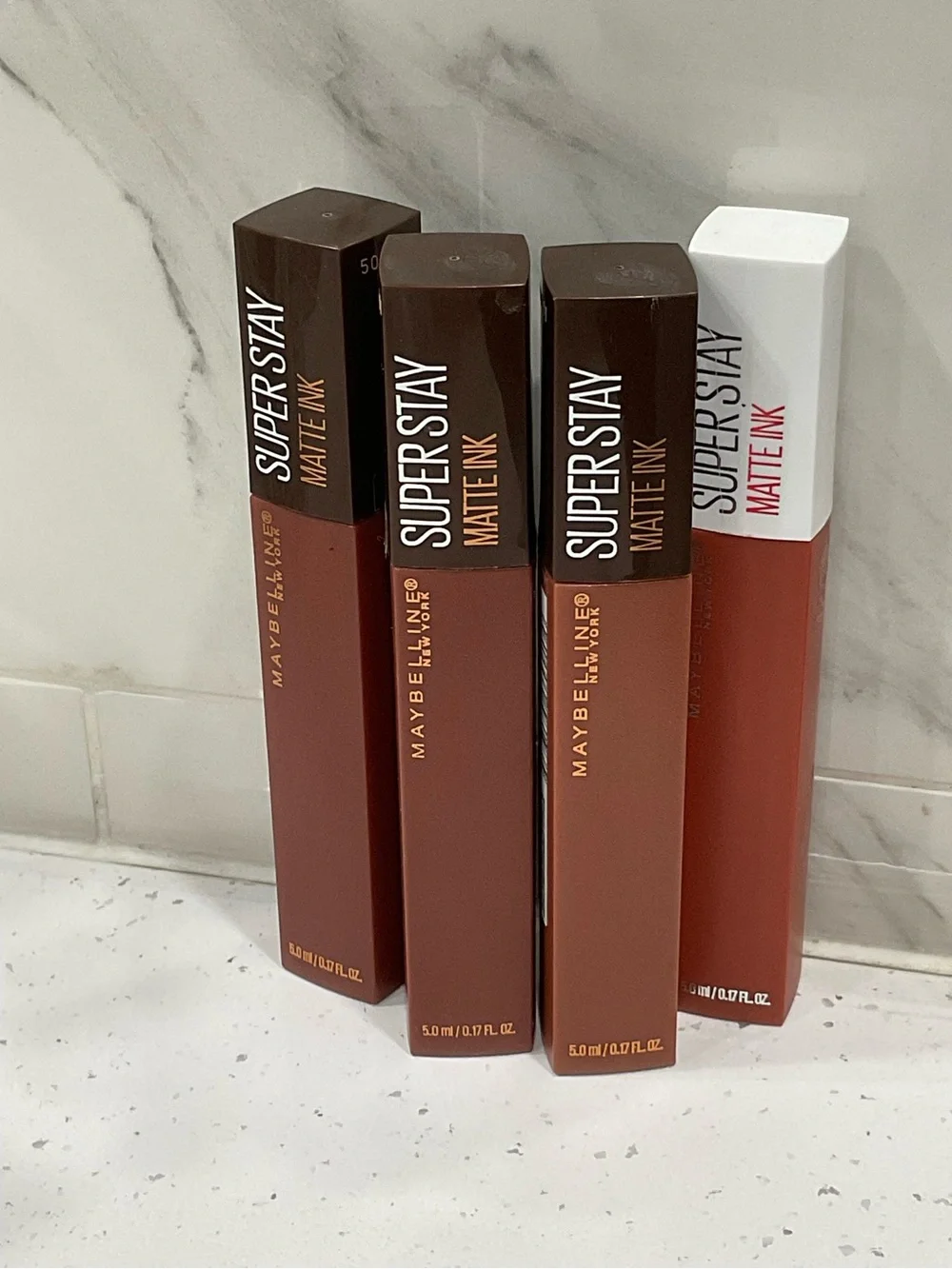 Maybelline SuperStay Matte Ink Liquid Lipstick 4 pack